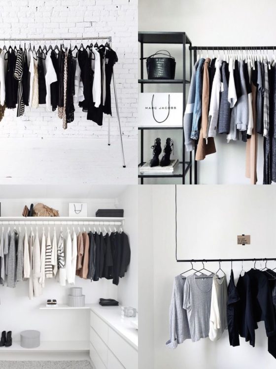 Como iniciar um guarda-roupa minimalista